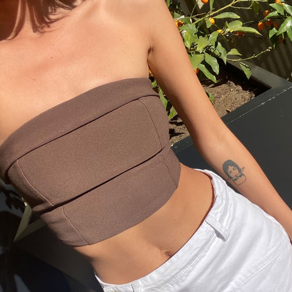 Princess Polly Chadwick Top - Brown